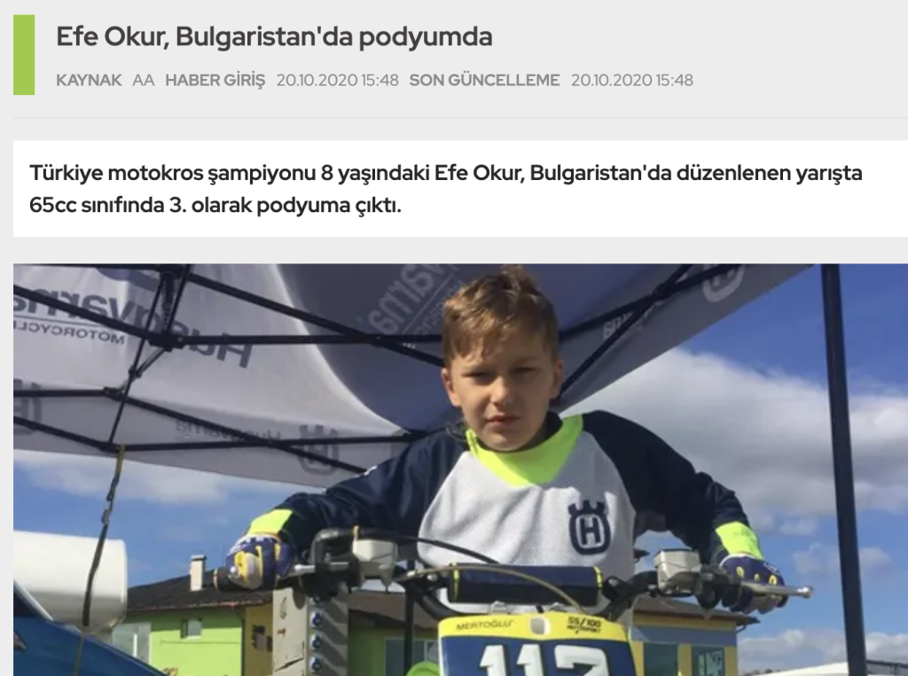 Efe Okur, Bulgaristan’da podyumda